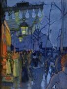 Avenue of Clichy, Paris (Louis Anquetin) - Muzeo.com