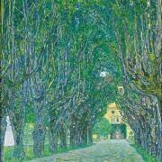 Avenue of Schloss Kammer Park (Gustav Klimt) - Muzeo.com