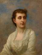 Baronne La Caze, née Jeanne Foucher de Careil (Ernest Hébert) - Muzeo.com