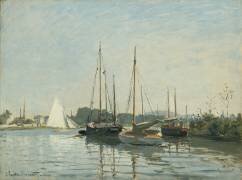 Bateaux de plaisance, Argenteuil (Claude Monet) - Muzeo.com
