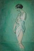 Bather in profile (Félix Vallotton) - Muzeo.com