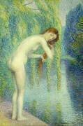 Bather Washing her Hair (Hippolyte Petitjean) - Muzeo.com