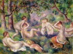 Bathers in the Forest (Auguste Renoir) - Muzeo.com