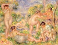 Bathing Group (Auguste Renoir) - Muzeo.com
