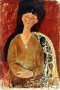 Beatrice Hastings seated (Amedeo Modigliani) - Muzeo.com