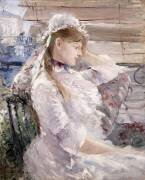 Behind the Blinds (Berthe Morisot) - Muzeo.com