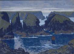 Belle-Île, Goulphar (Jean-Francis Auburtin) - Muzeo.com