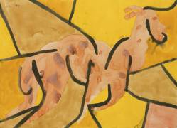 Billy goat bursting out (Paul Klee) - Muzeo.com
