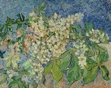 Blossoming Chestnut Branches (Vincent van Gogh) - Muzeo.com