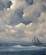 Boat in the storm (Bancel Lafarge) - Muzeo.com