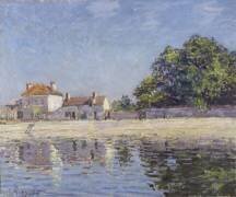 Bords du Loing (Alfred Sisley) - Muzeo.com