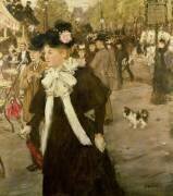 Boulevard des Italiens (Jean-François Raffaelli) - Muzeo.com