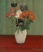 Bouquet of Flowers with China Asters and Tokyos (Henri Rousseau) - Muzeo.com
