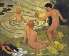 Boys on a Riverbank (Paul Serusier) - Muzeo.com
