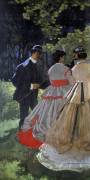 Breakfast on grass Fragment (Claude Monet) - Muzeo.com