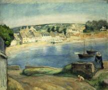 Breton Landscape at Miget (Henri Lebasque) - Muzeo.com