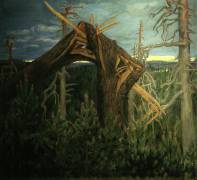 Broken pine (Akseli Gallen-Kallela) - Muzeo.com