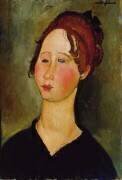 Burgundian Woman (Amedeo Modigliani) - Muzeo.com