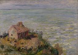Cabane des douaniers, effet d'après-midi (Claude Monet) - Muzeo.com