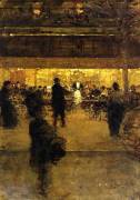 Cafe at Night (Luigi Loir) - Muzeo.com