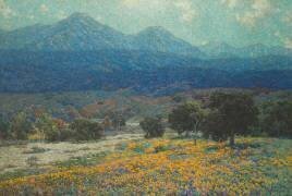 California Poppy Field (Granville Redmond) - Muzeo.com