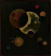 Cercles lourds (Wassily Kandinsky) - Muzeo.com