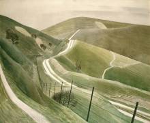 Chalk Paths (Eric Ravilious) - Muzeo.com