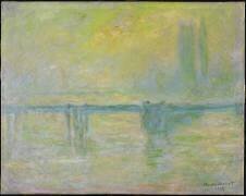 Charing Cross Bridge: Fog (Claude Monet) - Muzeo.com
