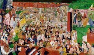 Christ's Triumphant Entry into Brussels (James Ensor) - Muzeo.com