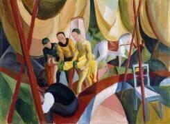 Circus (August Macke) - Muzeo.com