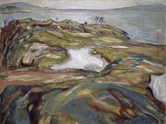 Coastal Landscape (Edvard Munch) - Muzeo.com