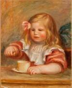 Coco Eating his Soup (Auguste Renoir) - Muzeo.com