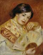 Coco with a Japanese Fan (Auguste Renoir) - Muzeo.com