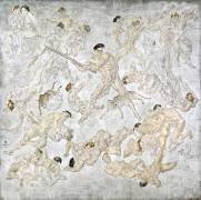 Combat 1, panneau gauche, 1928 (Tsuguharu Foujita) - Muzeo.com