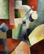 Composition de formes colorées (August Macke) - Muzeo.com