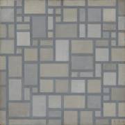 Composition with grid 7 (Piet Mondrian) - Muzeo.com