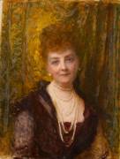 Comtesse de Pourtalès, née Mélanie Renouard de Bussières (Ernest Hébert) - Muzeo.com