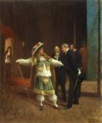 Coquelin the Elder in 'Le Bourgeois Gentilhomme' by Moliere (Jean Béraud) - Muzeo.com