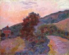 Coucher de soleil à Giverny (Claude Monet) - Muzeo.com