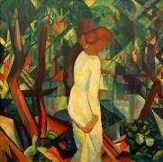 Couple dans la forêt (August Macke) - Muzeo.com