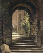 Cour intérieure du musée de Cluny. (Josef-Theodor Hansen) - Muzeo.com