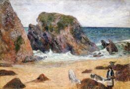 Cows on the seashore (Paul Gauguin) - Muzeo.com