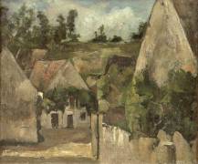 Crossroads at the Rue Remy (Paul Cézanne) - Muzeo.com