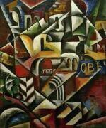 Cubist cityscape (Lioubov Popova) - Muzeo.com