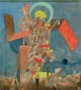 Demon over the boats (Paul Klee) - Muzeo.com
