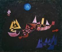 Departure of ships (Paul Klee) - Muzeo.com