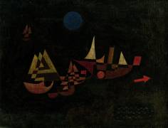 Departure of the boats (Paul Klee) - Muzeo.com