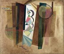 Development in brown (Wassily Kandinsky) - Muzeo.com