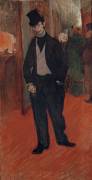 Doctor Gabriel Tapié de Céleyran in a Theatre Hall (Henri de Toulouse-Lautrec) - Muzeo.com