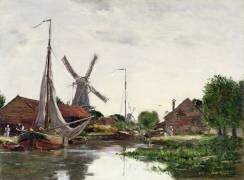 Dordrecht (Eugène Boudin) - Muzeo.com